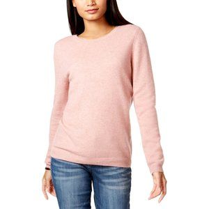 NWT Charter Club Luxury Crewneck Cashmere Sweater